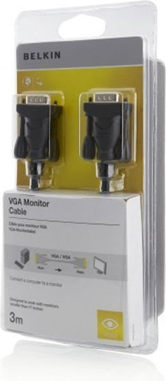 Belkin Kabel VGA-Stecker - VGA-Stecker Weiß 3m (F2N028CP3M)