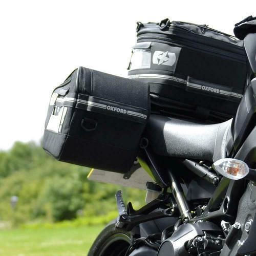 Oxford Motorcycle Tail Bag 18L in Black Color