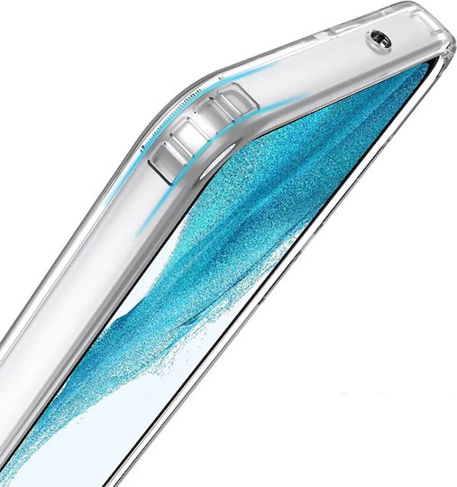 Techsuit Umschlag Rückseite Transparent (Galaxy S23+)