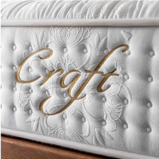 Como felt & wadding producers Craft Μονό Ανατομικό Στρώμα 90x200cm με Ανεξάρτητα Ελατήρια