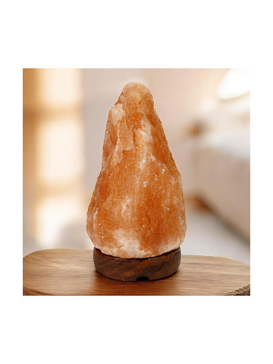 Dekorative Lampe Himalaya-Salz Beige