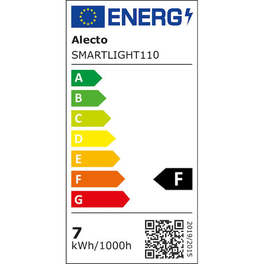 Alecto Smartlight110 Smart Filament Led Lamp Wi-fi 7w Sienna