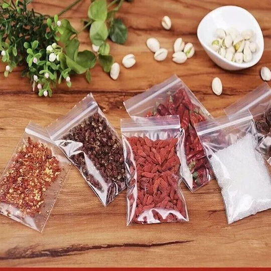 Ziplock Type Zipper Bag 100x150mm Set 100 Pieces