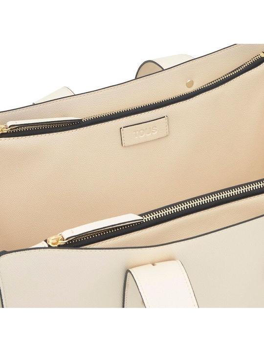 City Xl Back To Basics Damentasche Schultertasche Beige