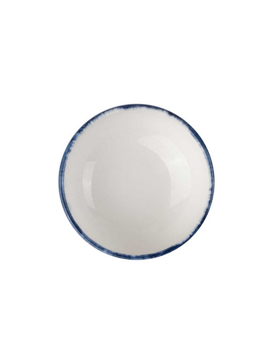 Kutahya Porselen Serving Bowl Round made of Porcelain Blue with Diameter 10cm 12pcs