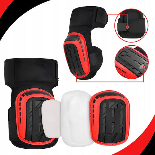 Newevo Genunchiere Premium Pentru Construcții Profesionale Cu Gel Spumă Curele Reglabile Cu Velcro Carcasă Antiderapantă Din Abs Confort Ergonomic Pentru Șantier Grădinărit Montaj Plăci