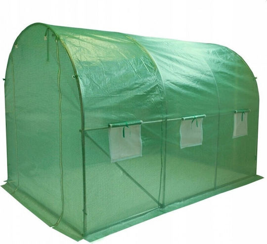 Оранжерия Тунел с Метална Рамка 3.5x2x2м