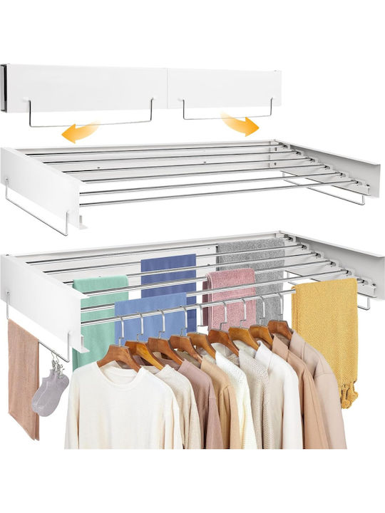 Uscătoare Rufe Pliere Perete Pentru Balcon Inox