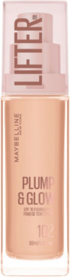 Maybelline Lifter Plump & Glow Liquid Foundation SPF15 102 30ml