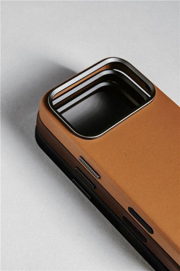 Nomad Back Cover Δερμάτινο Καφέ (iPhone 17 Pro)