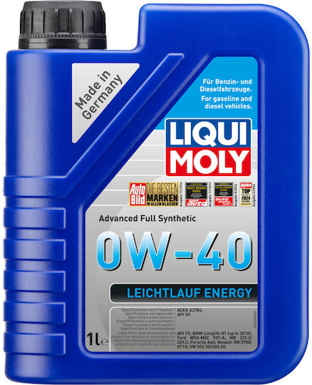 Liqui Moly Leichtlauf Energy Λάδι Αυτοκινήτου 0W-40 1lt