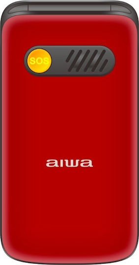 Aiwa FP-30 Dual SIM Κινητό με Μεγάλα Κουμπιά Κόκκινο