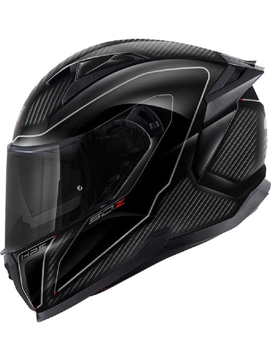 Givi 50.Z Titanium/Black Κράνος Μηχανής Full Face ECE 22.06 με Sunvisor