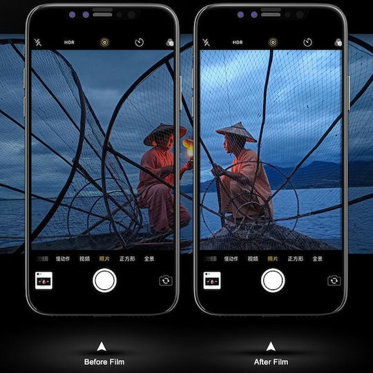 0.2mm 9H 2.5D Camera Lens Tempered Glass Camera Protection Tempered Glass for the OnePlus 6T