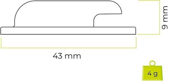 Mobile Origin Protection Silicone for AirTag in Blue color