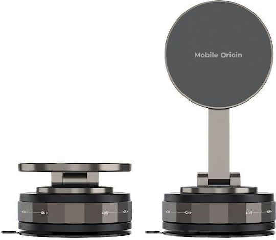 Mobile Origin Suport Auto pentru Telefon cu magnet MagSafe Neagră