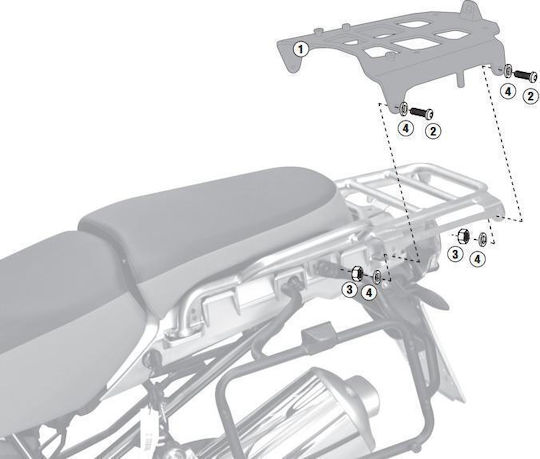 Givi Σχάρα για BMW R1200 GS Adventure 2006-2013
