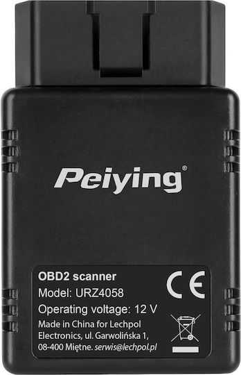 Bluetooth Obd2 Elm327 Car Diagnostic Interface Peiying Urz4058
