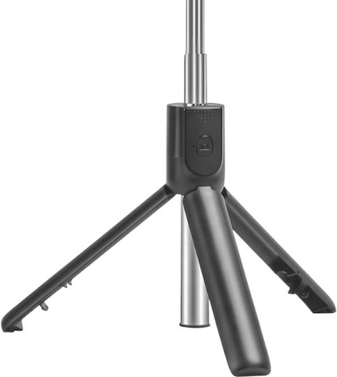 Setty Selfie Stick Cell Phone Tripod Bluetooth Black