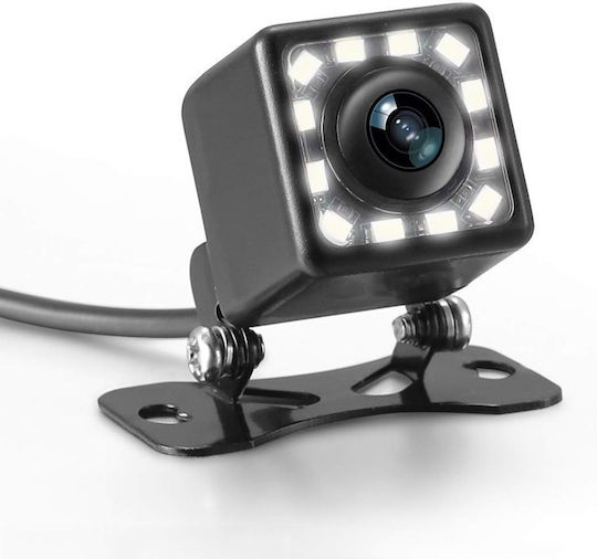 12l Rearview Camera Led Lighting Hd Car Navigation Av Connection Water Dust Resistant Ip66