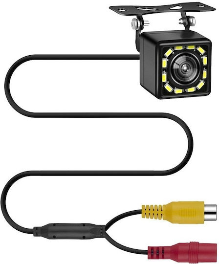 12l Rearview Camera Led Lighting Hd Car Navigation Av Connection Water Dust Resistant Ip66
