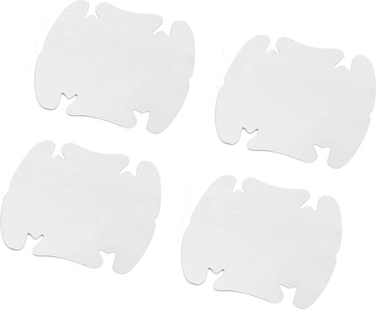 Door Handle Scratch Protection Transparent Set 4 Pieces