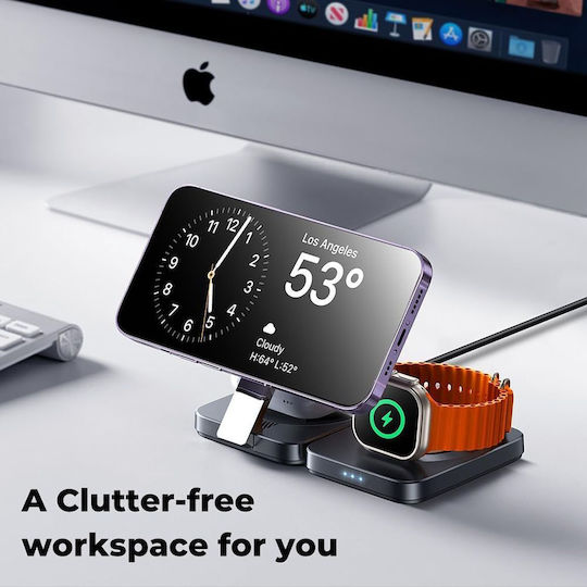 Lisen Magsafe Ladegerät 7.5W Schwarzs (W103)