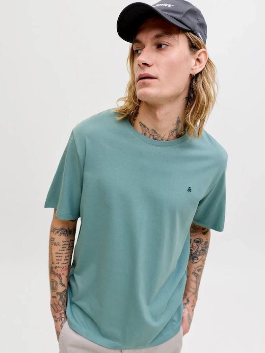 Crew Neck Crew Neck T-shirt Mineral Blue, Green