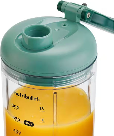NutriBullet Flex Blender with Plastic Jug 590 ml 7.4V Forest Green