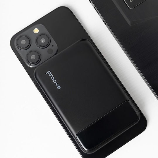 Proove Hoodman MagSafe Външна Батерия 10000mAh 20W с USB-C Изходен Порт Power Delivery Черен