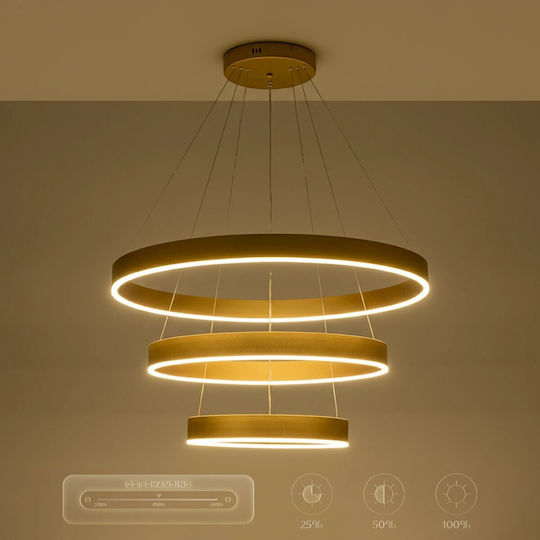 kelvo Venom Lustră Alb 80x80x80cm.