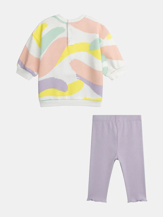 Kinder-Set mit Leggings Winter 2Stück White