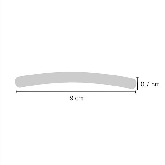 Set 20 Elemente Reflectorizante "Arc Roată" Mașini Biciclete Motociclete ATV-uri Scutere Culoare Argintie