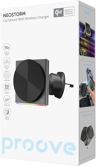 Proove Car Mobile Mount with Magnet Grey