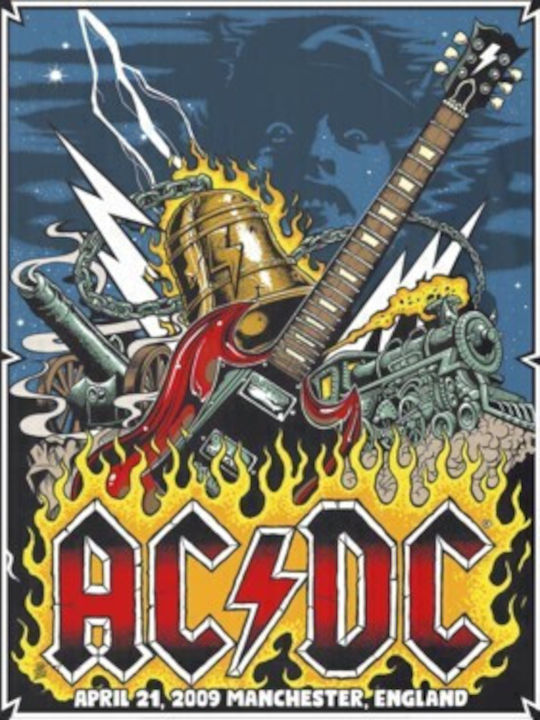 T-shirt Acdc 13 Rock Avenue Black T-shirt Acdc 13 Rock Avenue Black