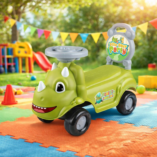 Premergător Mașinuță Ride On pentru 12++ Luni cu Sunete Verde