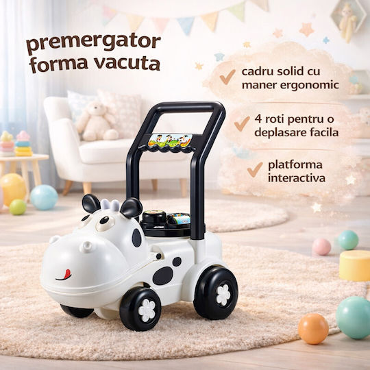 Procart Baby Push Walker for 6+ Months Black