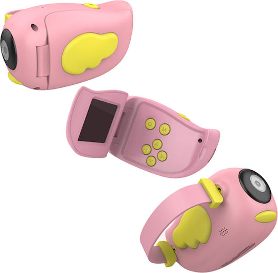 Avizar Ifly 12mp Kids Camcorder Filters Realistic Fun Games Pink