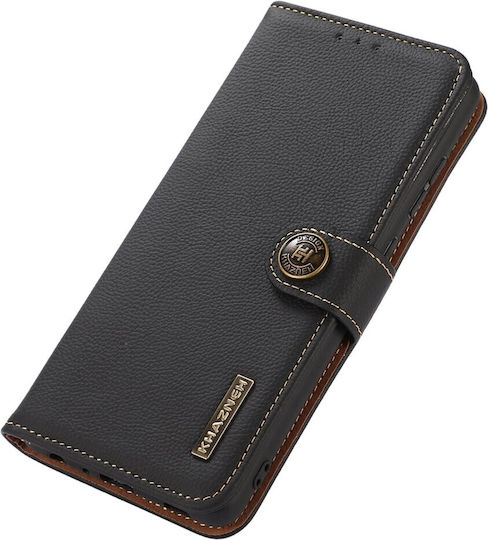 Khazneh Wallet Δερμάτινο Μαύρο (OnePlus 15R)