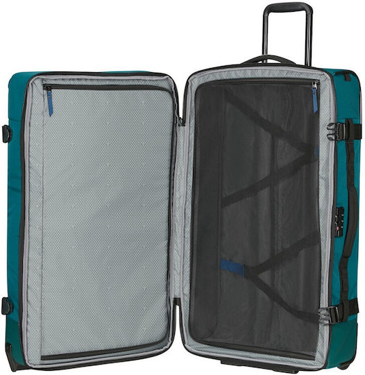 Samsonite Roadseeker Σακ Βουαγιάζ Τιρκουάζ με Ρόδες Υφασμάτινο