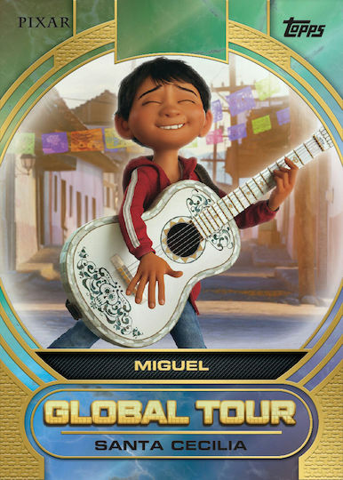 Topps Pixar Златно PC Тесте
