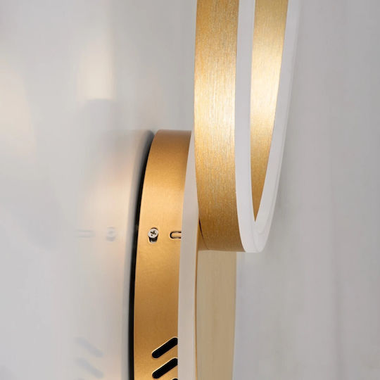 kelvo Lamp Wall with Integrated LED and Adjustable White Light 40x7.5cm