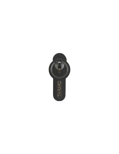 Thirard Lock Cylinder Security 60mm (30-30) with Knob and 3 Keys Black