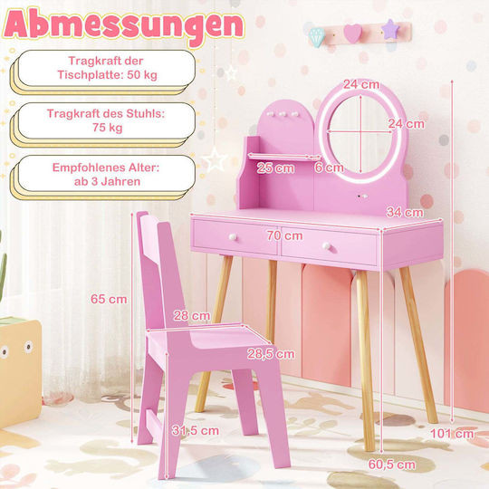 Costway Children's Beauty Vanity