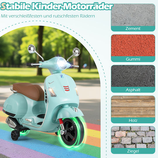 Kids Motorbike Licensed Electric 6 Volt Green