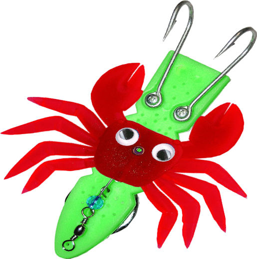 Technofish Large Τεχνητό Δόλωμα Χταποδιέρα Φωσφοριζέ No4 Άσπρο-φωσφορούχο