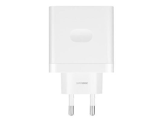 Realme Φορτιστής Χωρίς Καλώδιο με Θύρα USB-A 120W Λευκός (Super Vooc 120w Bulk)