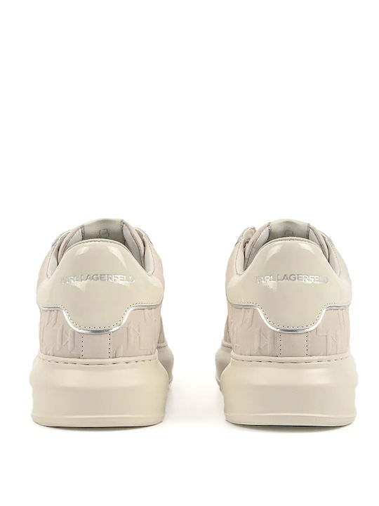 Karl Lagerfeld Monogram Sneakers Off White