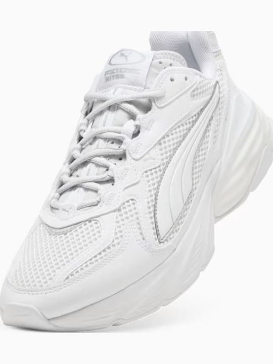 Fade Nitro LS Сникърси Бели / Сребристи