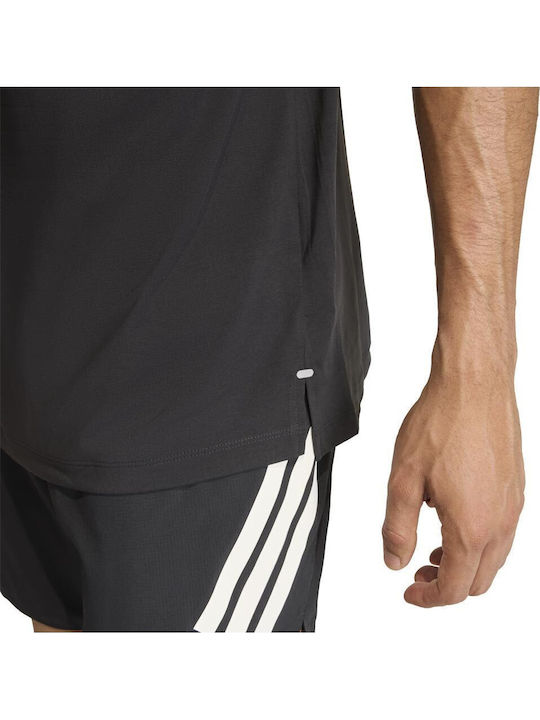 Αθλητικό T-shirt Μαύρο